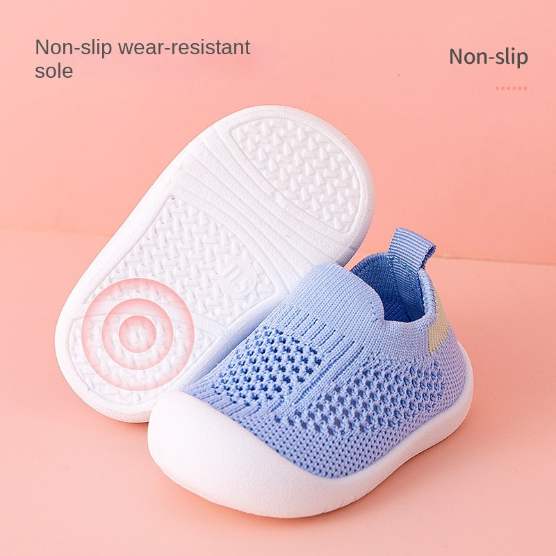 Baby First Walker Shoes – Breathable & Non-Slip