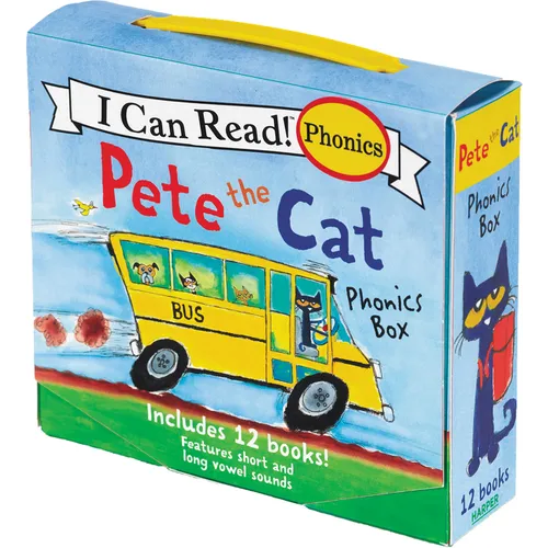 Pete the Cat 12-Book Phonics Fun Set – cover