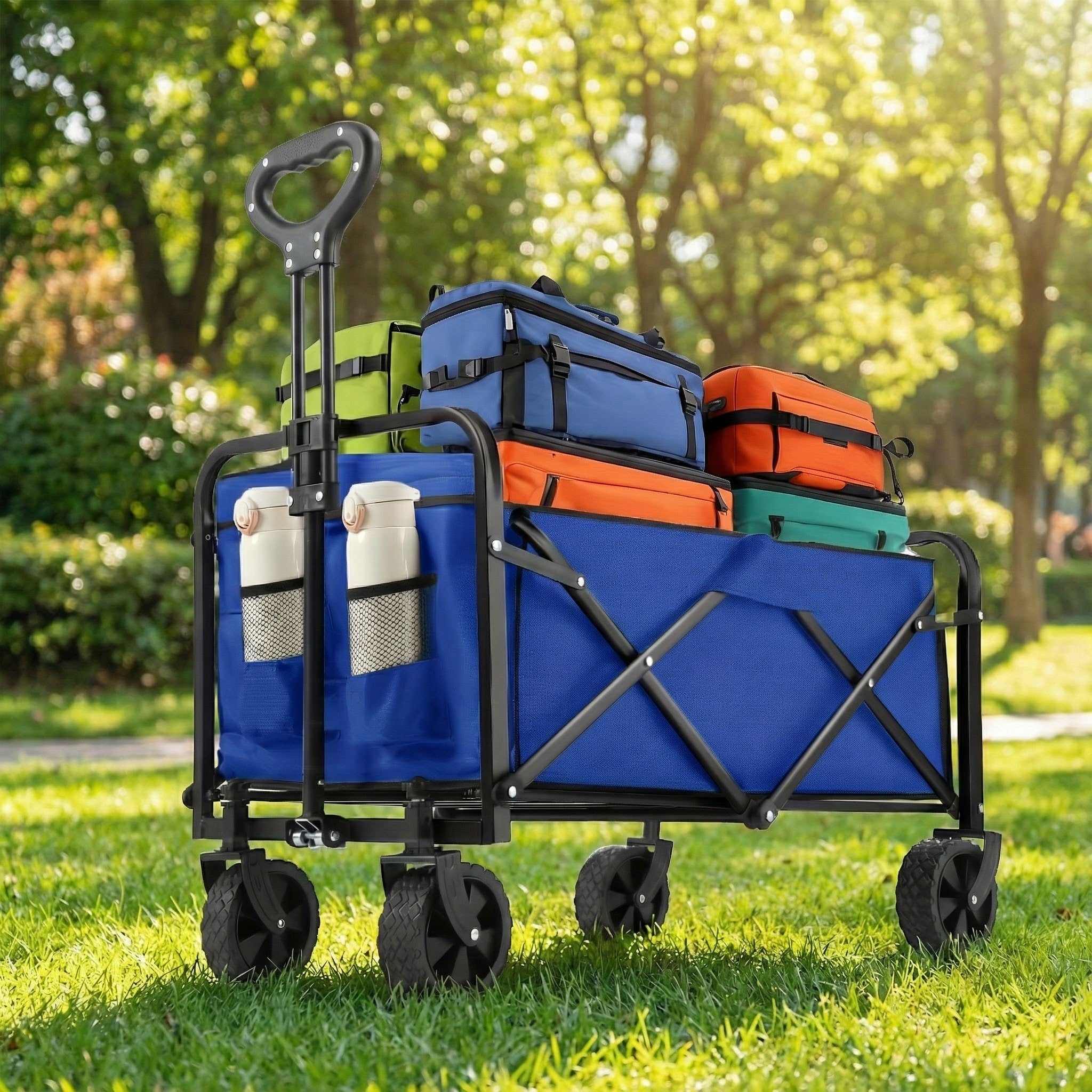 Heavy-Duty Folding Utility Wagon