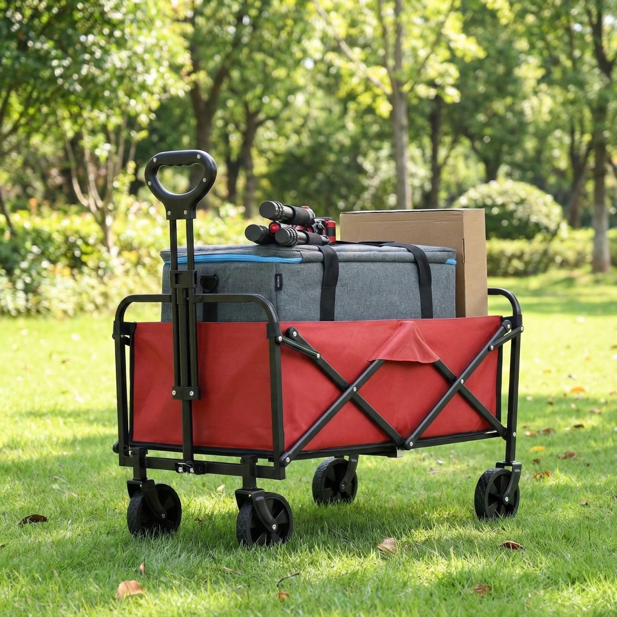 Heavy-Duty Folding Utility Wagon