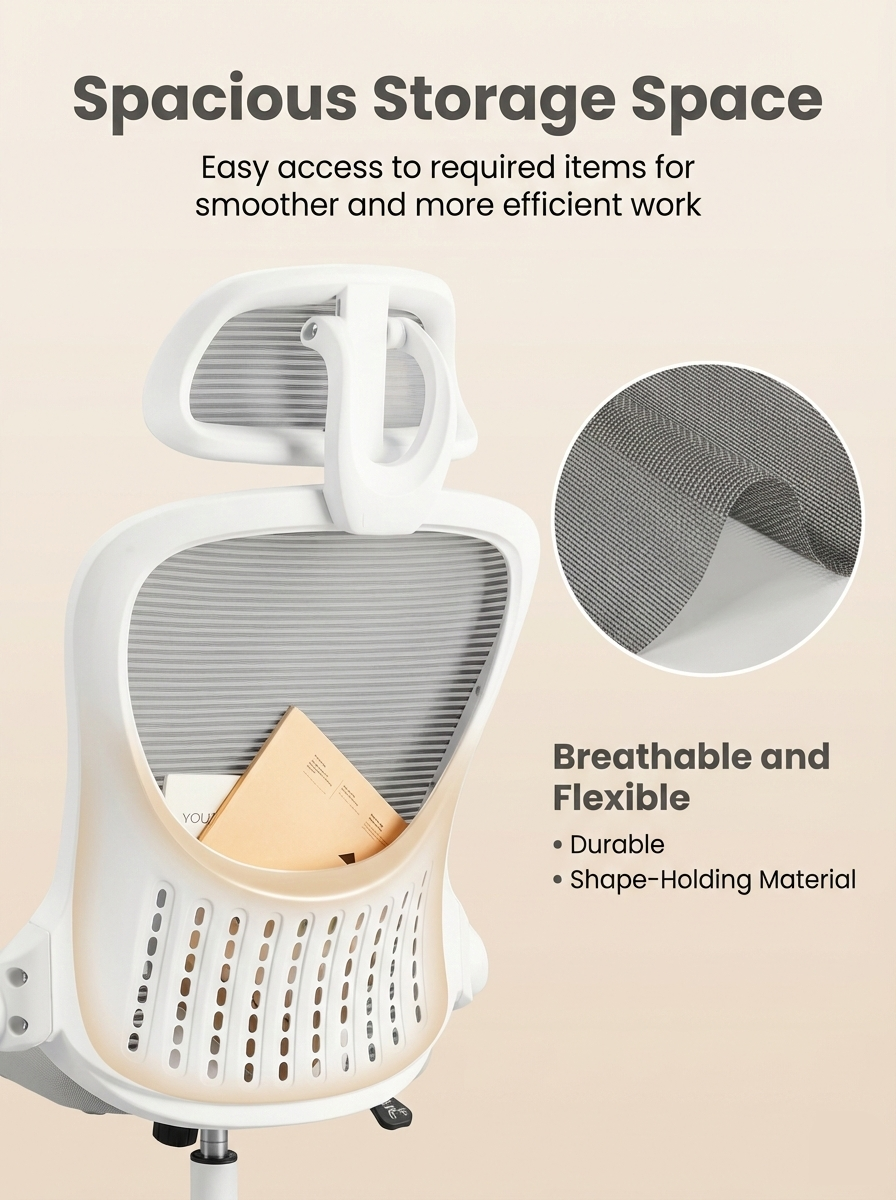 Ergonomic High-Back Mesh Office Chair