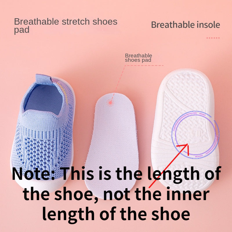 Baby First Walker Shoes – Breathable & Non-Slip
