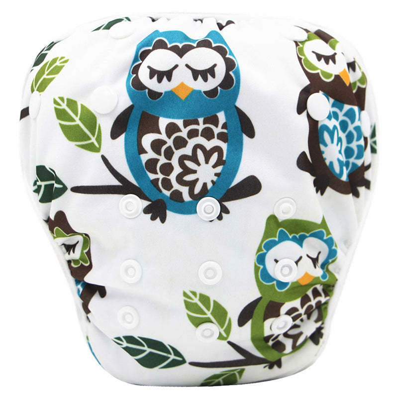 Cartoon Kids Swim Trunks