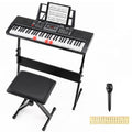 61-Key Digital Piano Keyboard Set