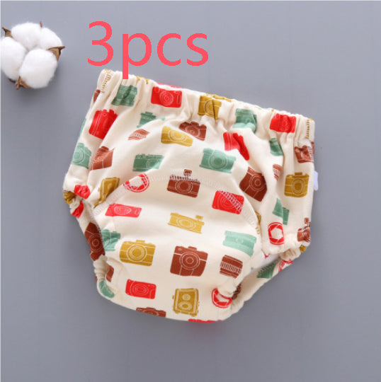 3-Pack Washable Baby Training Pants