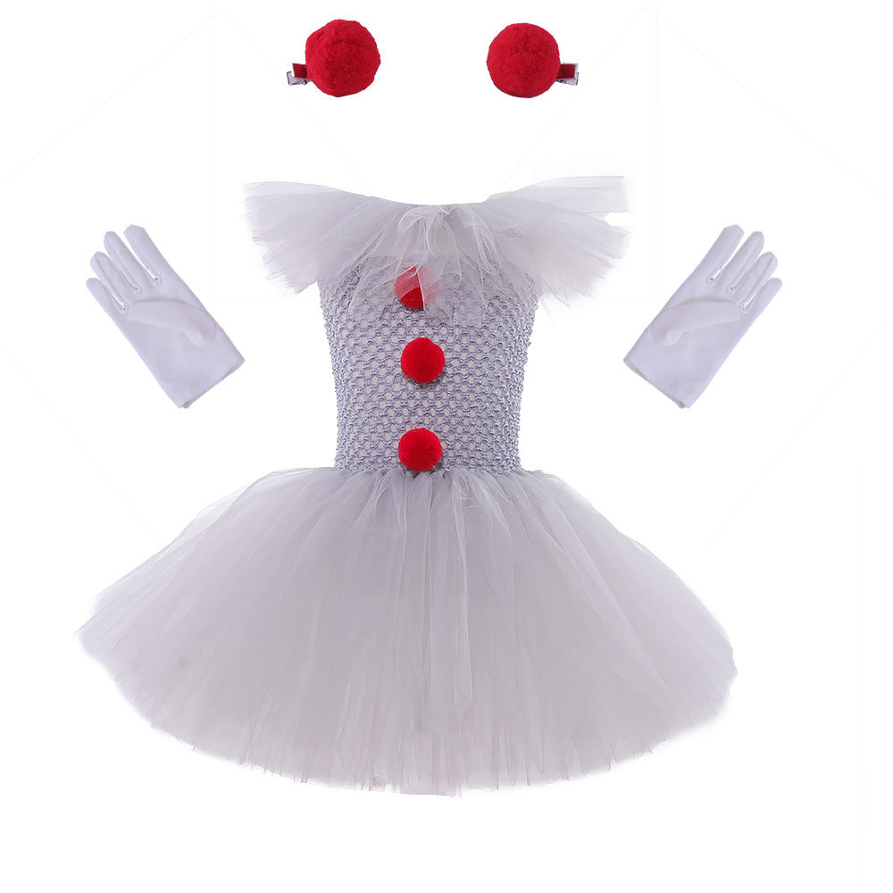 Kids Mesh Princess Costume Set