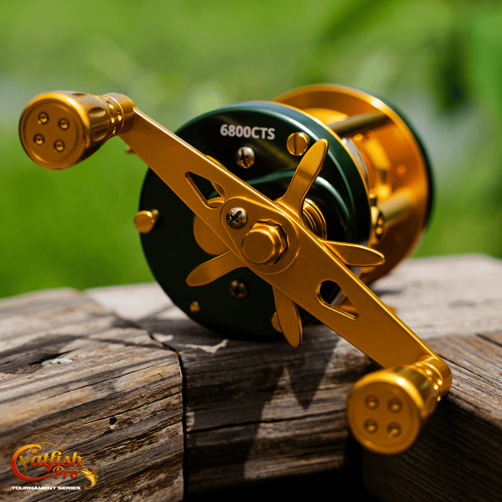 Catfish Pro 6800 CTS Round Baitcaster Reel