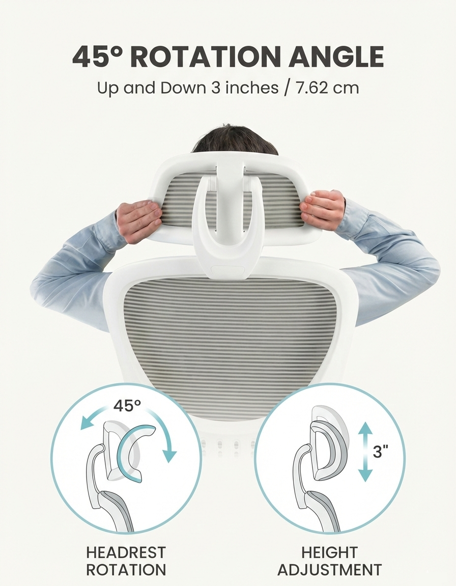 Ergonomic High-Back Mesh Office Chair