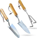 3-Piece Stainless Steel Garden Tool Set – product view 1