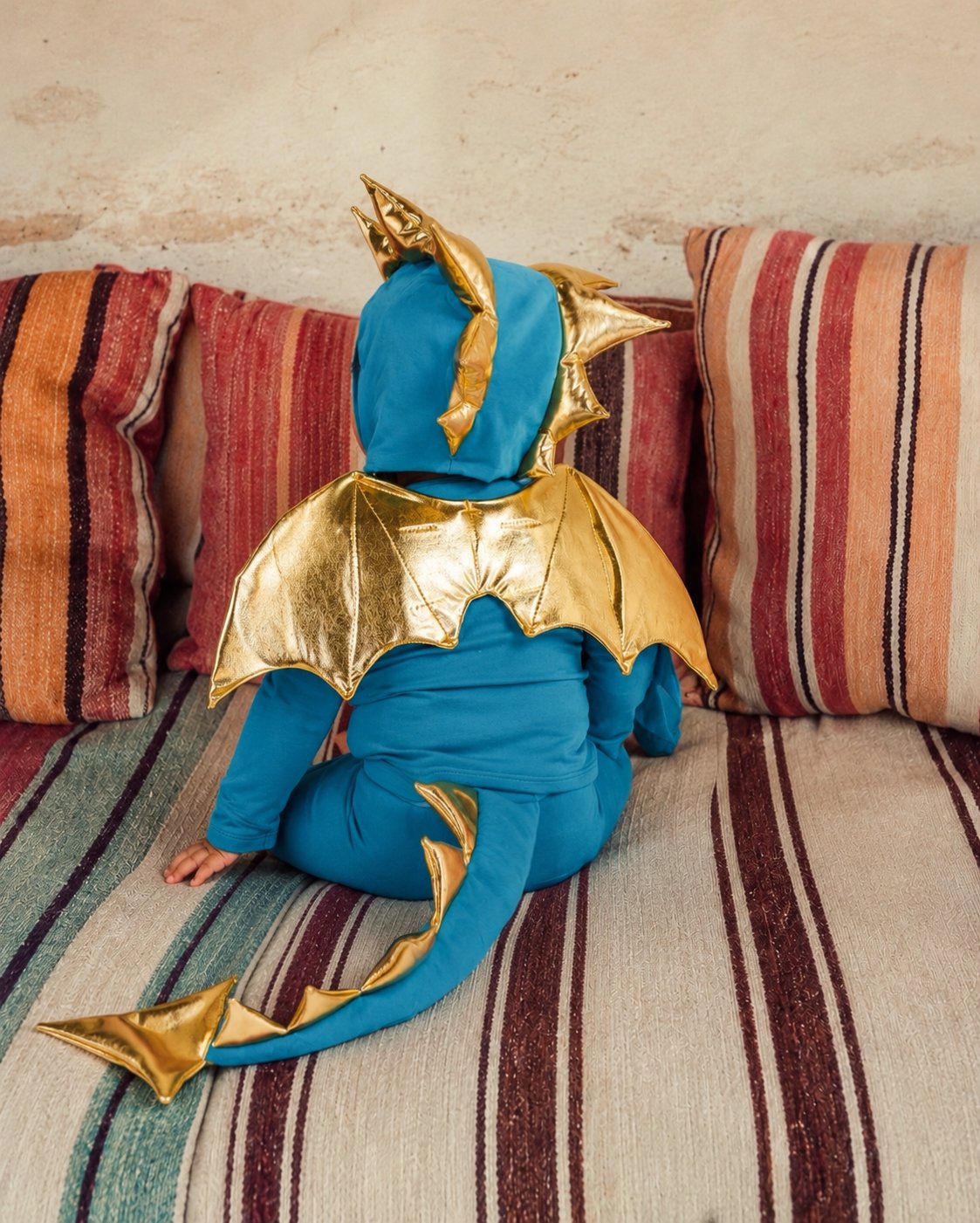 Jade Dragon Pajama Costume for Babies & Toddlers