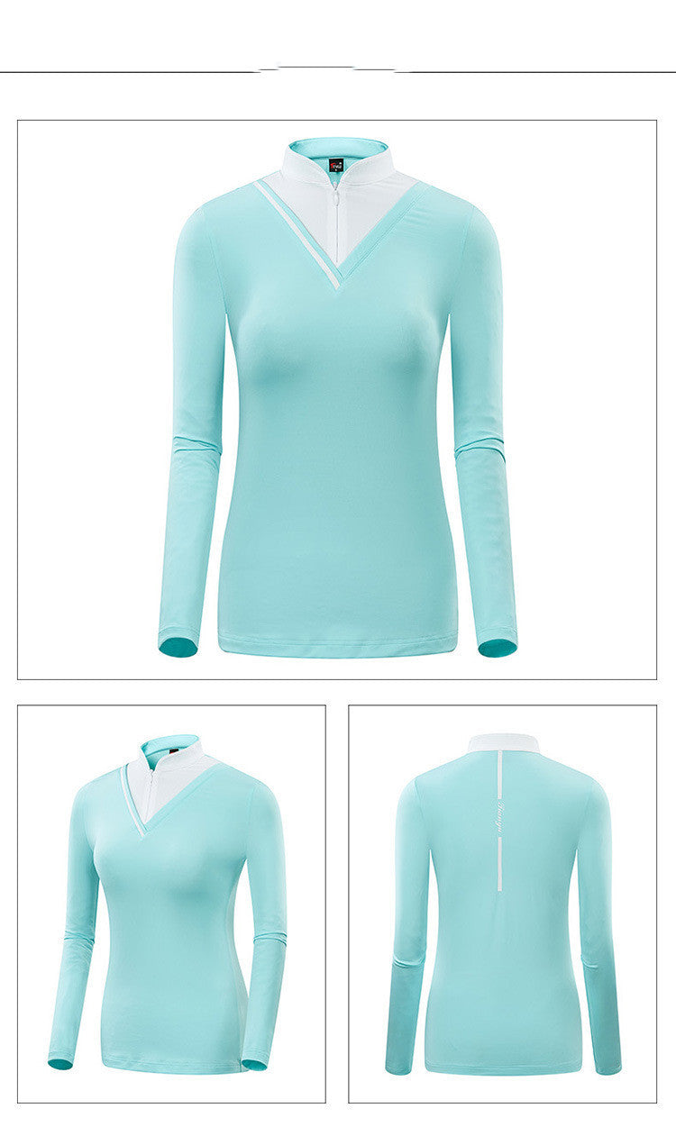 Women’s Long-Sleeve Golf Top – product view 11