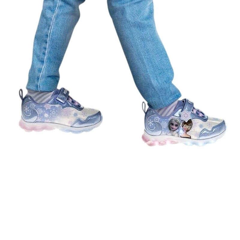 Disney Frozen Girls Light-Up Shoes – Size 8