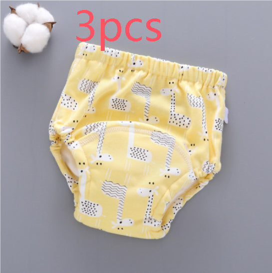3-Pack Washable Baby Training Pants