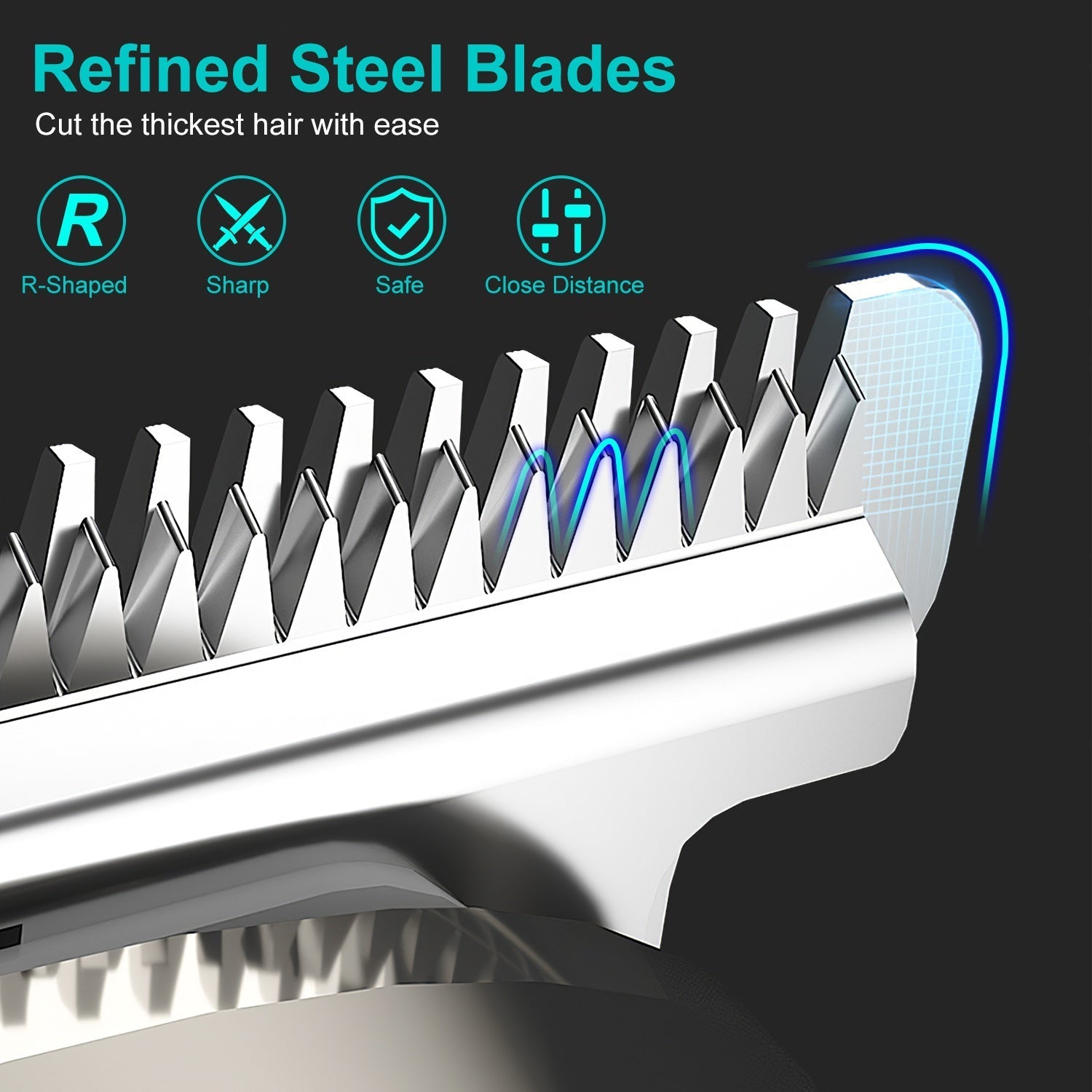 5-in-1 Waterproof Beard & Body Trimmer