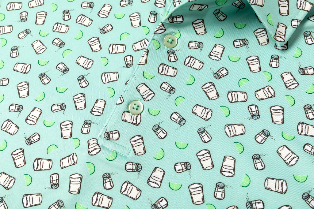 Tequila Shots Men’s Golf Polo