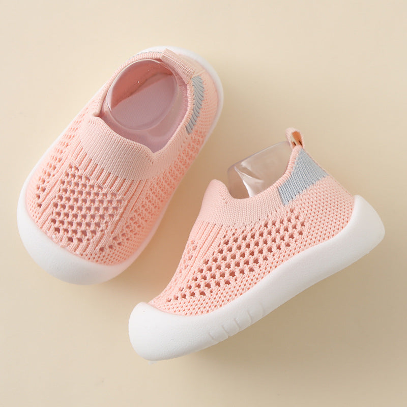 Baby First Walker Shoes – Breathable & Non-Slip
