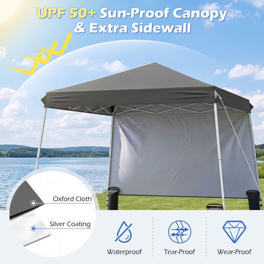 9x9 Pop-Up Canopy Tent with Carry Bag – product view 6