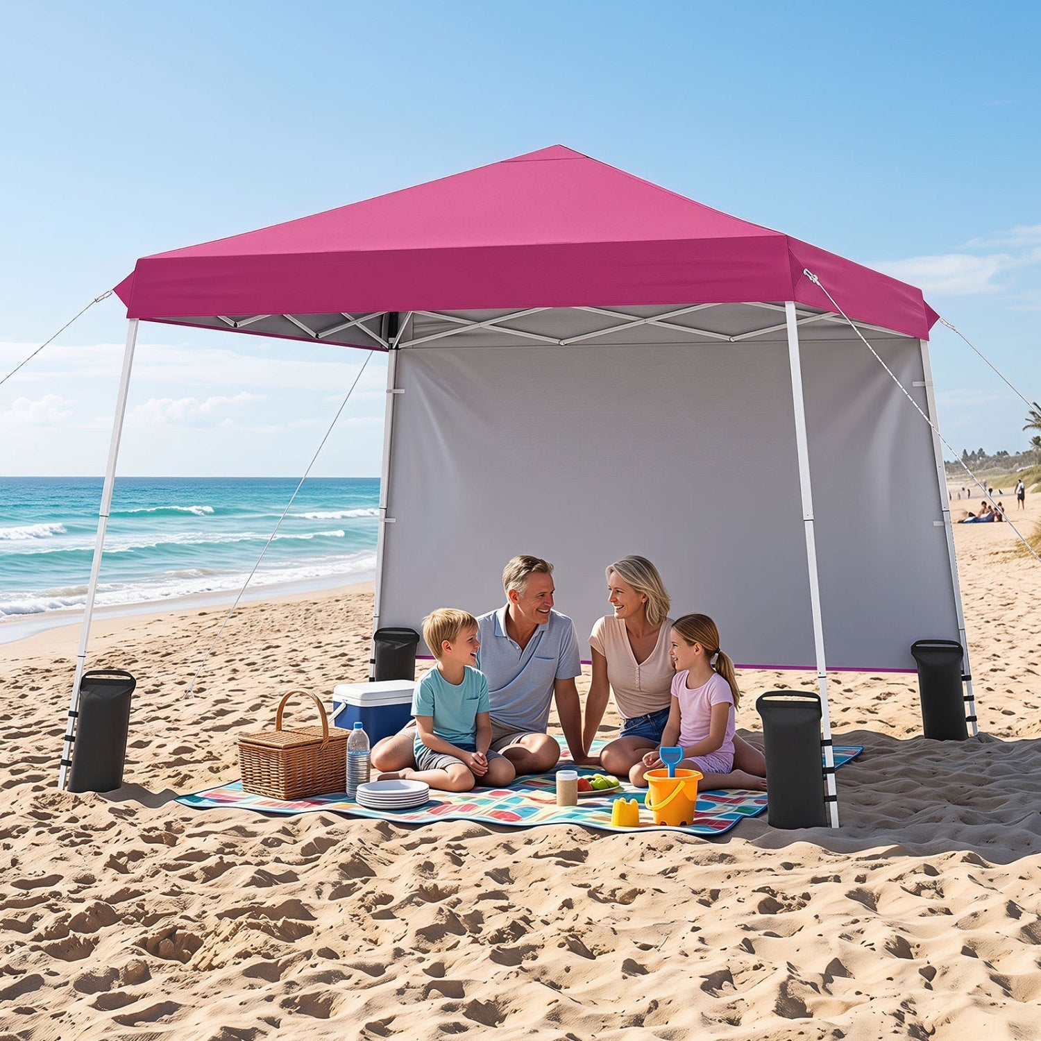 9x9 Pop-Up Canopy Tent with Carry Bag – product view 17