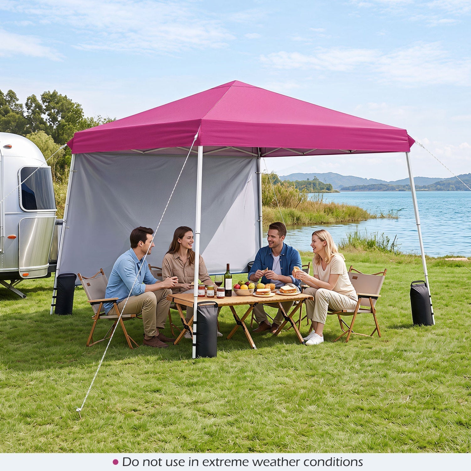 9x9 Pop-Up Canopy Tent with Carry Bag – product view 18