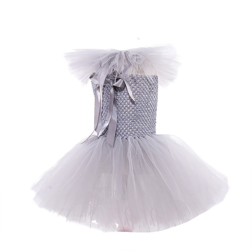 Kids Mesh Princess Costume Set
