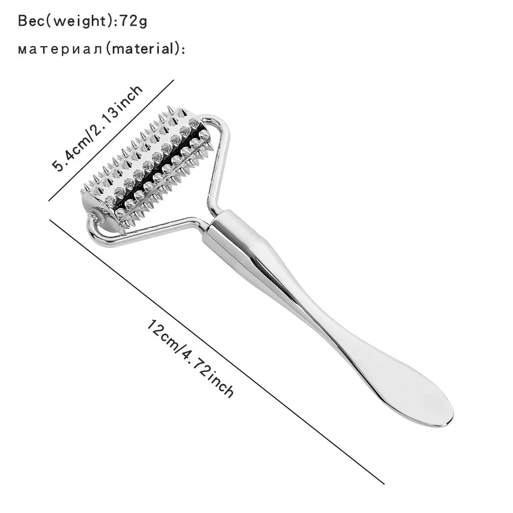 2in1 Mini Eye Massage Stick | Dual-Ended Facial Spoon and Massage Tool