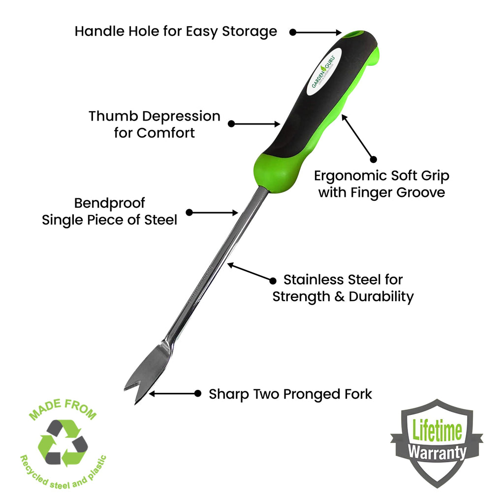 3-Piece Garden Weeding Tool Set – product view 4