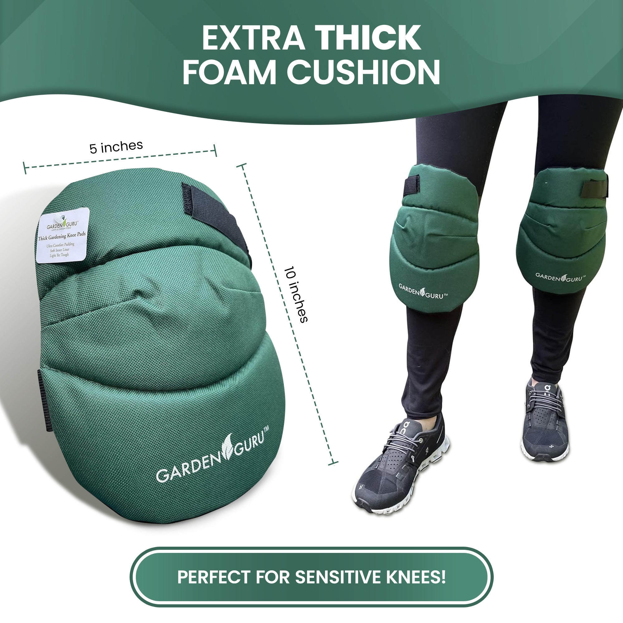 Extra Cushioned Gardening Kneepads