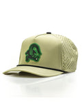 Gator Olive Perforated Rope Golf Hat