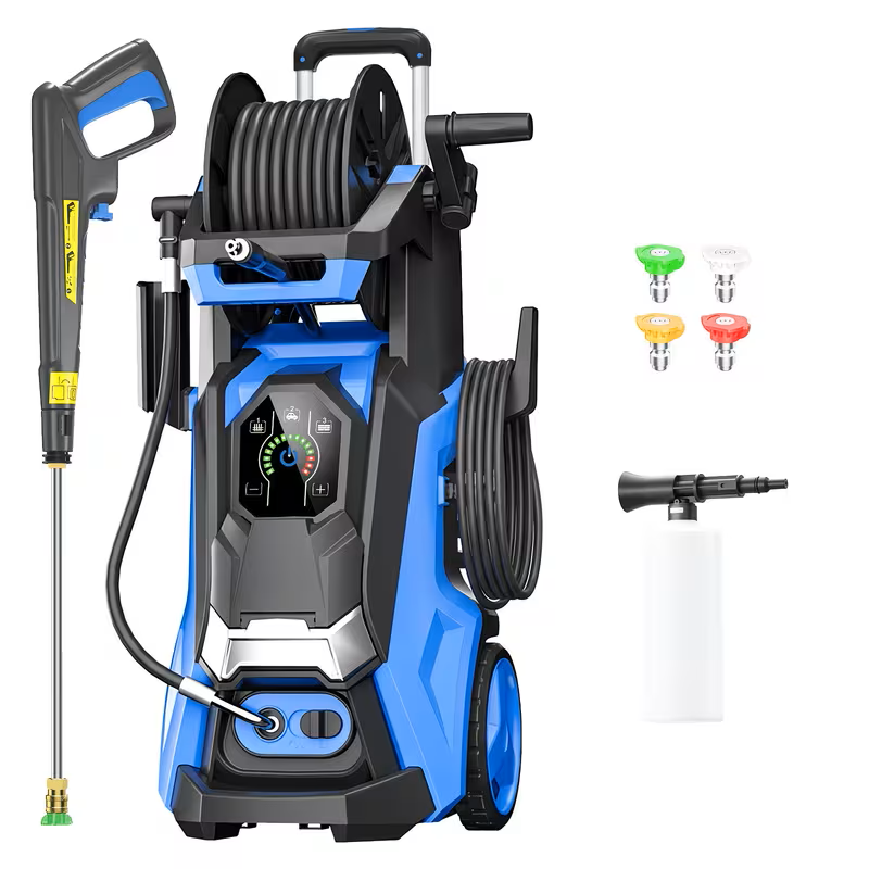 4500 PSI Electric Pressure Washer with Foam Cannon