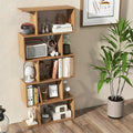 5-Tier S-Shaped Bookshelf