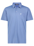 Charleston Golf Polo – Steel Blue