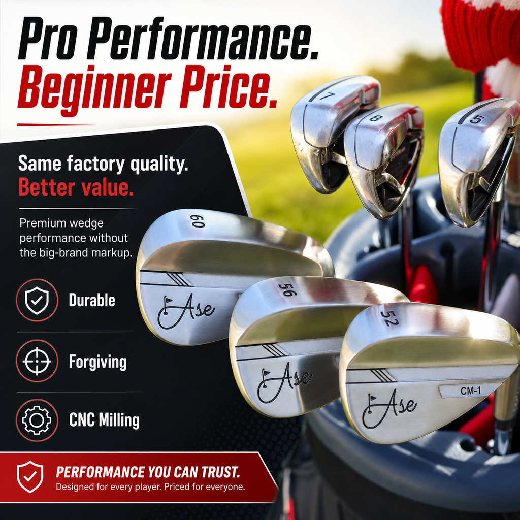 ASE Golf CM-1 Single Wedge – 50°–60°
