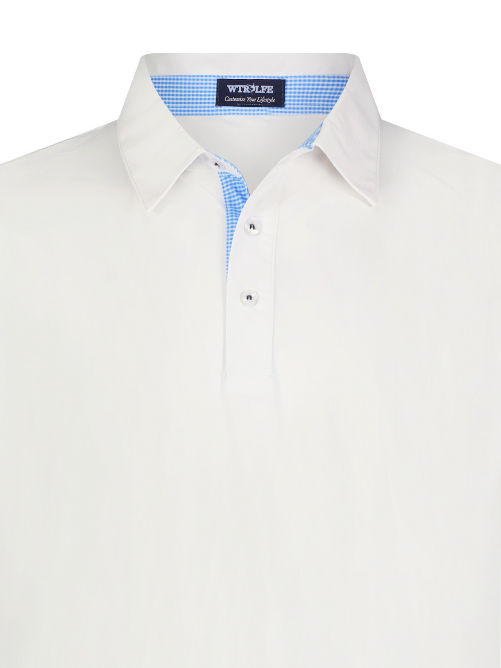 Coastline Performance Golf Polo – White