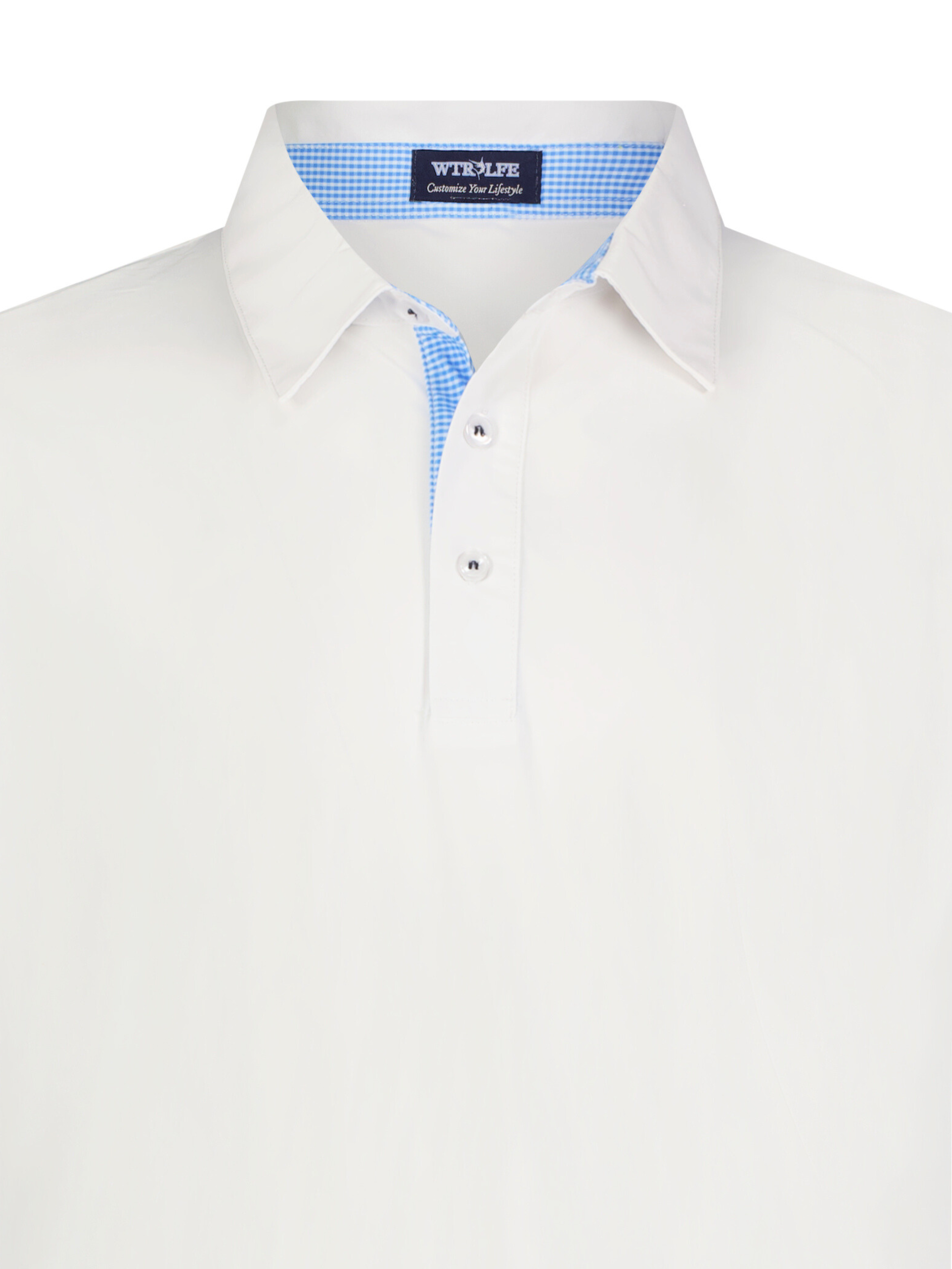 Coastline Performance Golf Polo – White