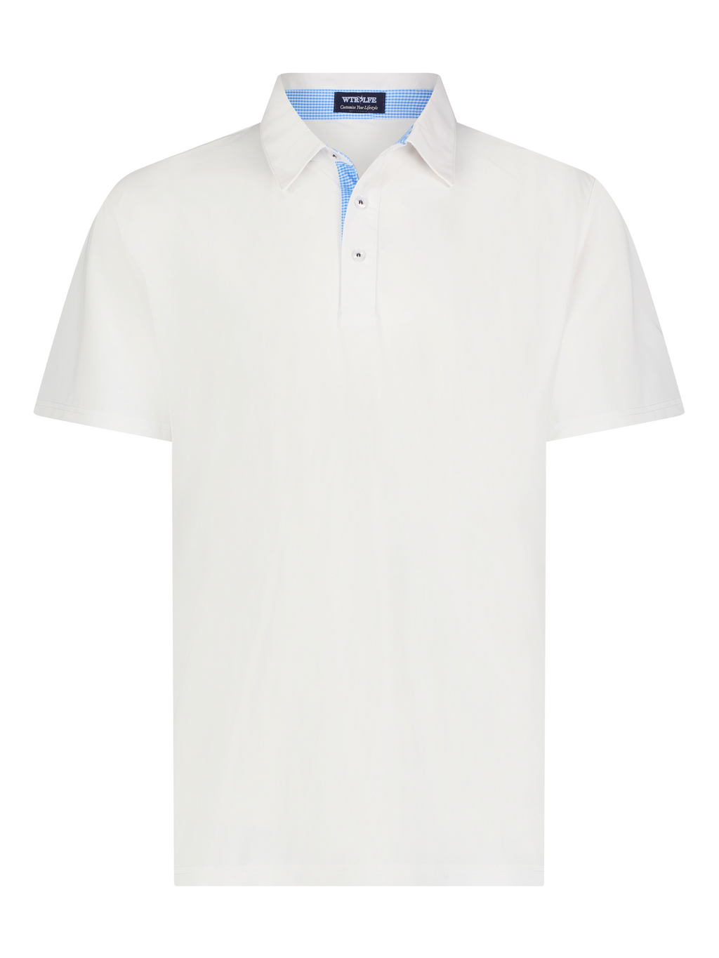 Coastline Performance Golf Polo – White