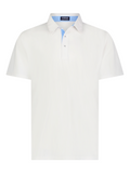 Coastline Performance Golf Polo – White