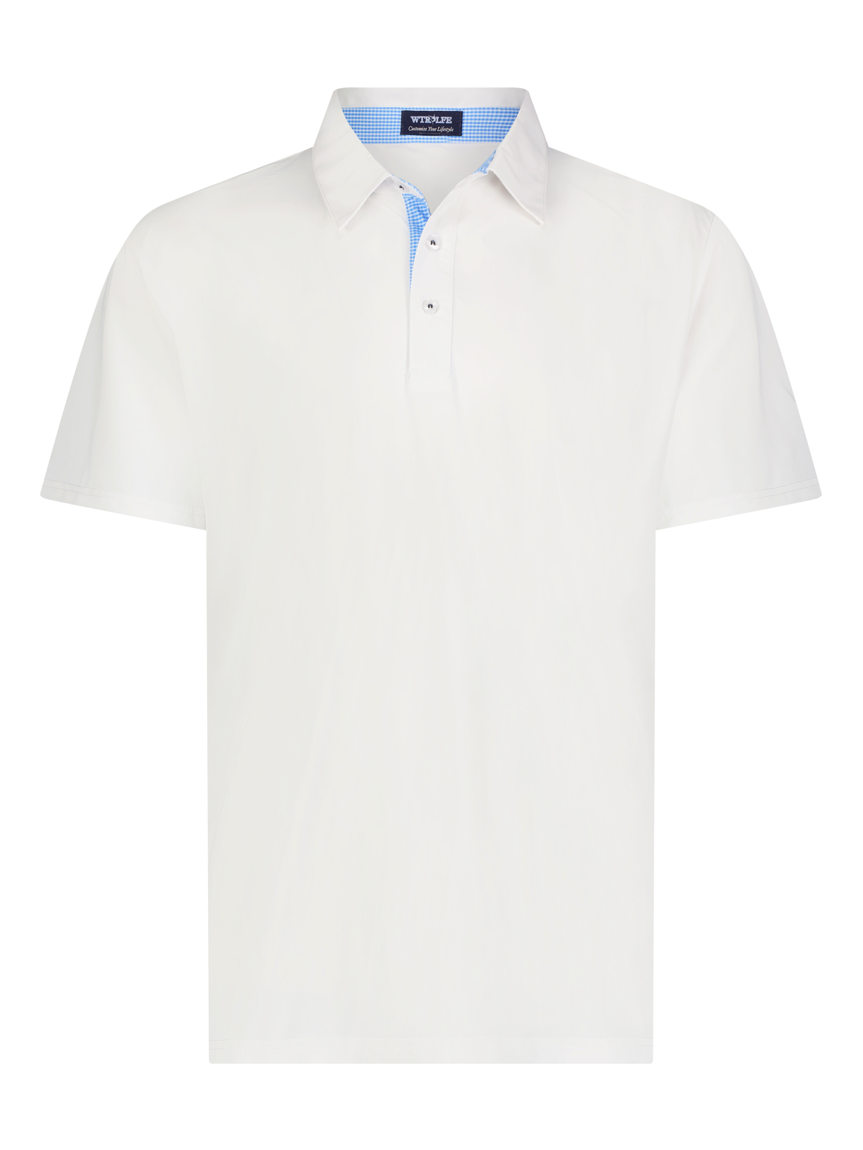 Coastline Performance Golf Polo – White
