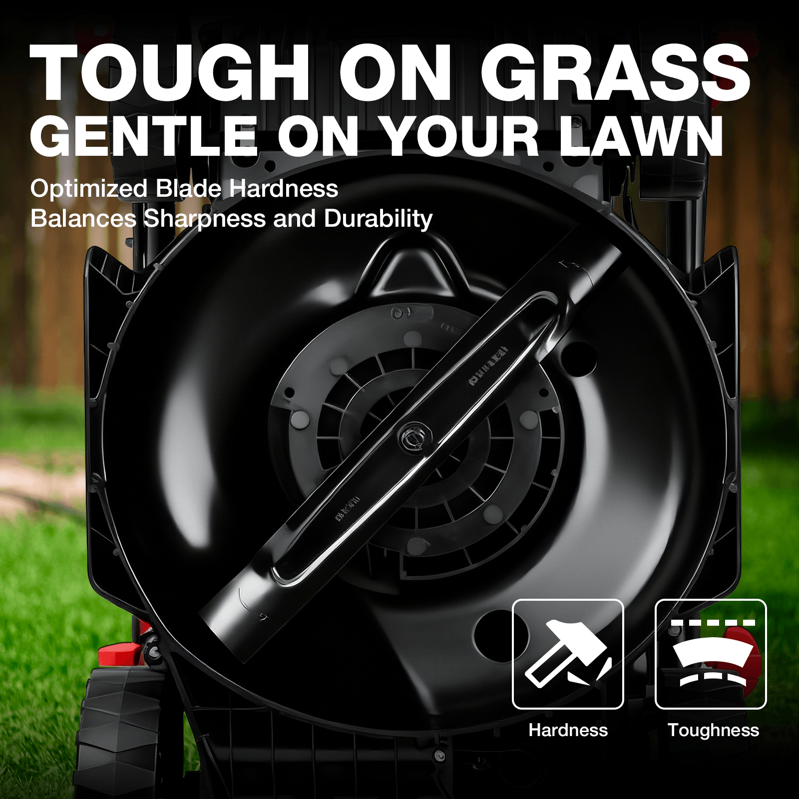 14" 15A Corded Push Lawn Mower - DB8015