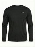 Dockside Performance Long-Sleeve Shirt – Black