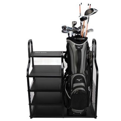 GolfBays Single Golf Bag Display Storage Organizer