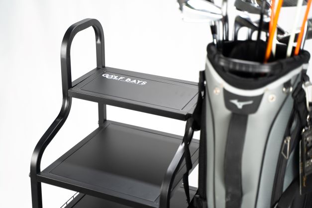 GolfBays Single Golf Bag Display Storage Organizer