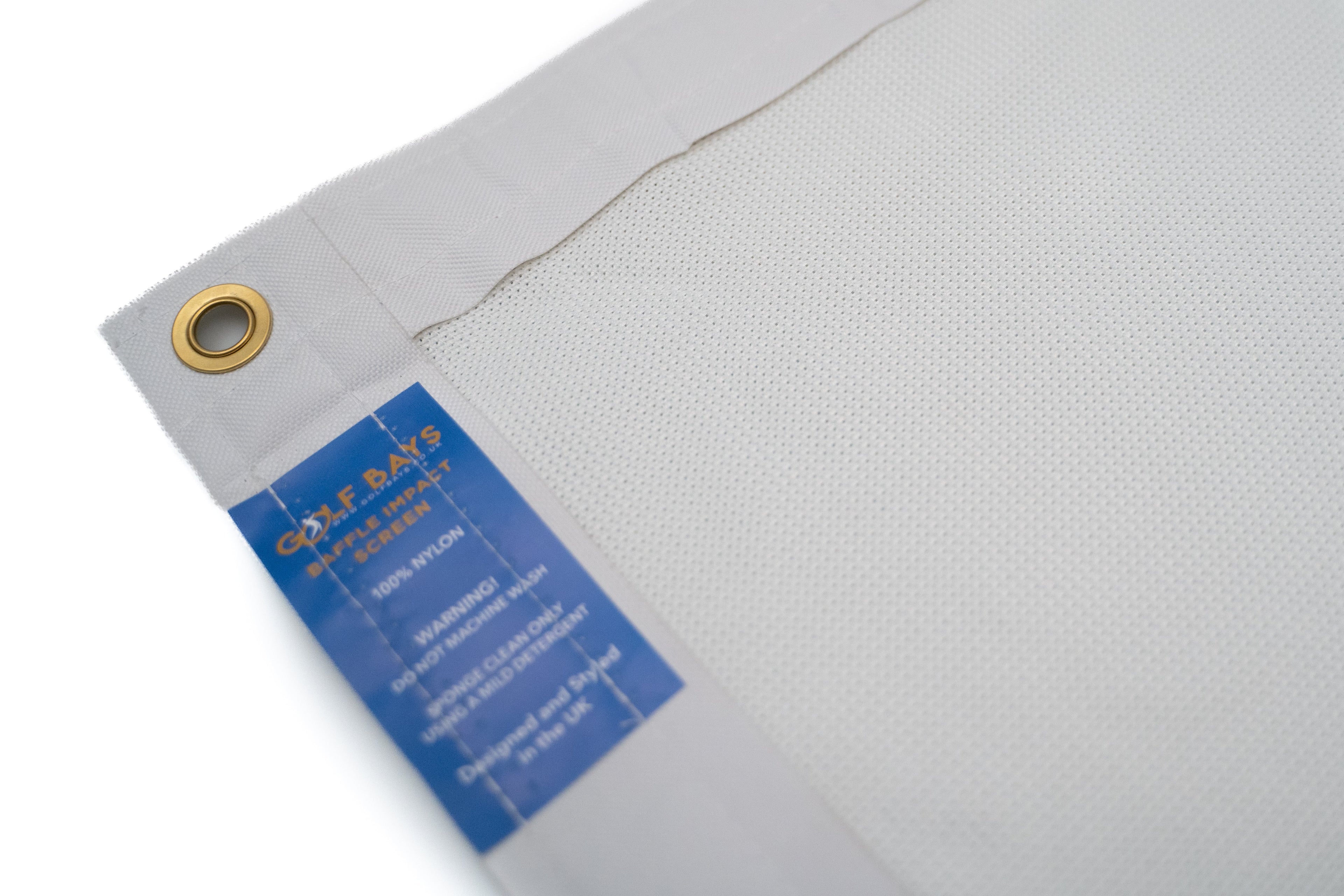 GolfBays Close-Knit Baffle Simulator Impact Screen