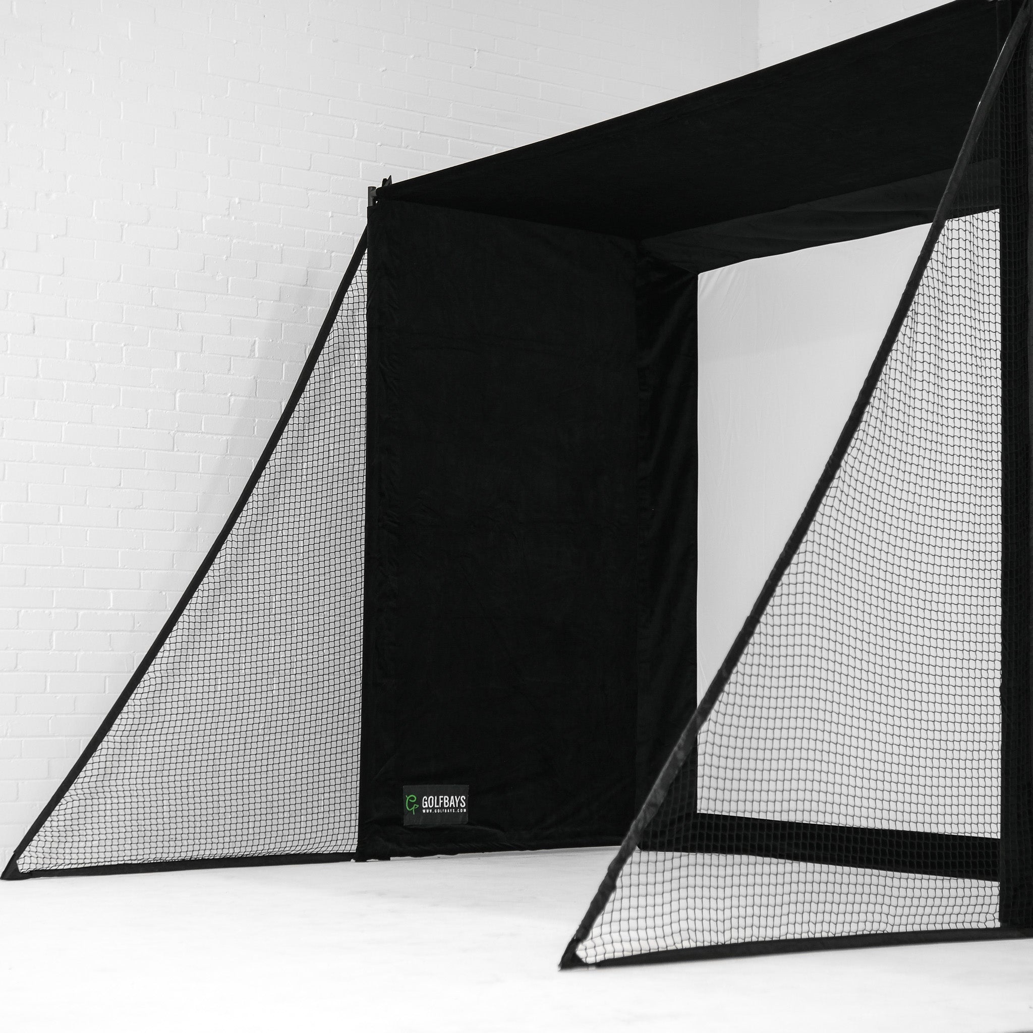 GolfBays SimBox Golf Simulator Enclosure – 7 Sizes