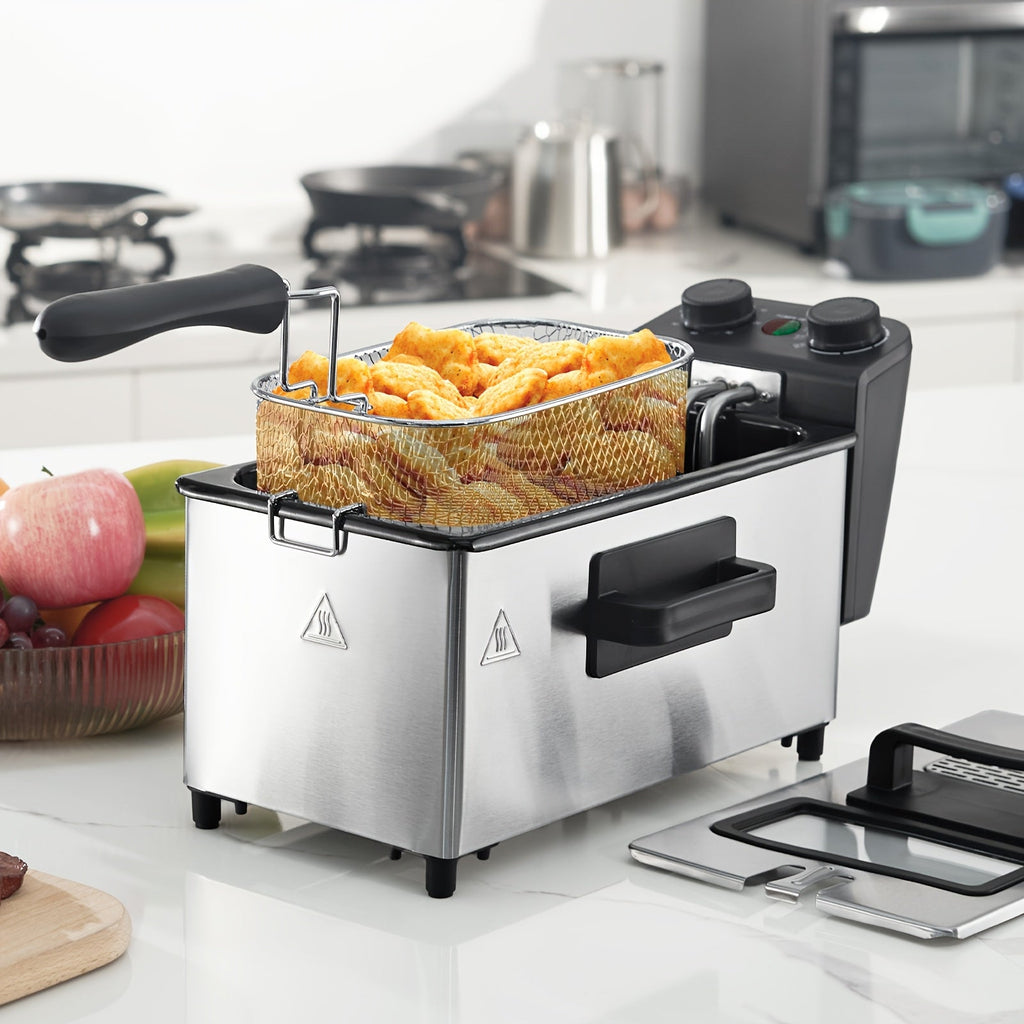 1700W Stainless Steel Electric Deep Fryer