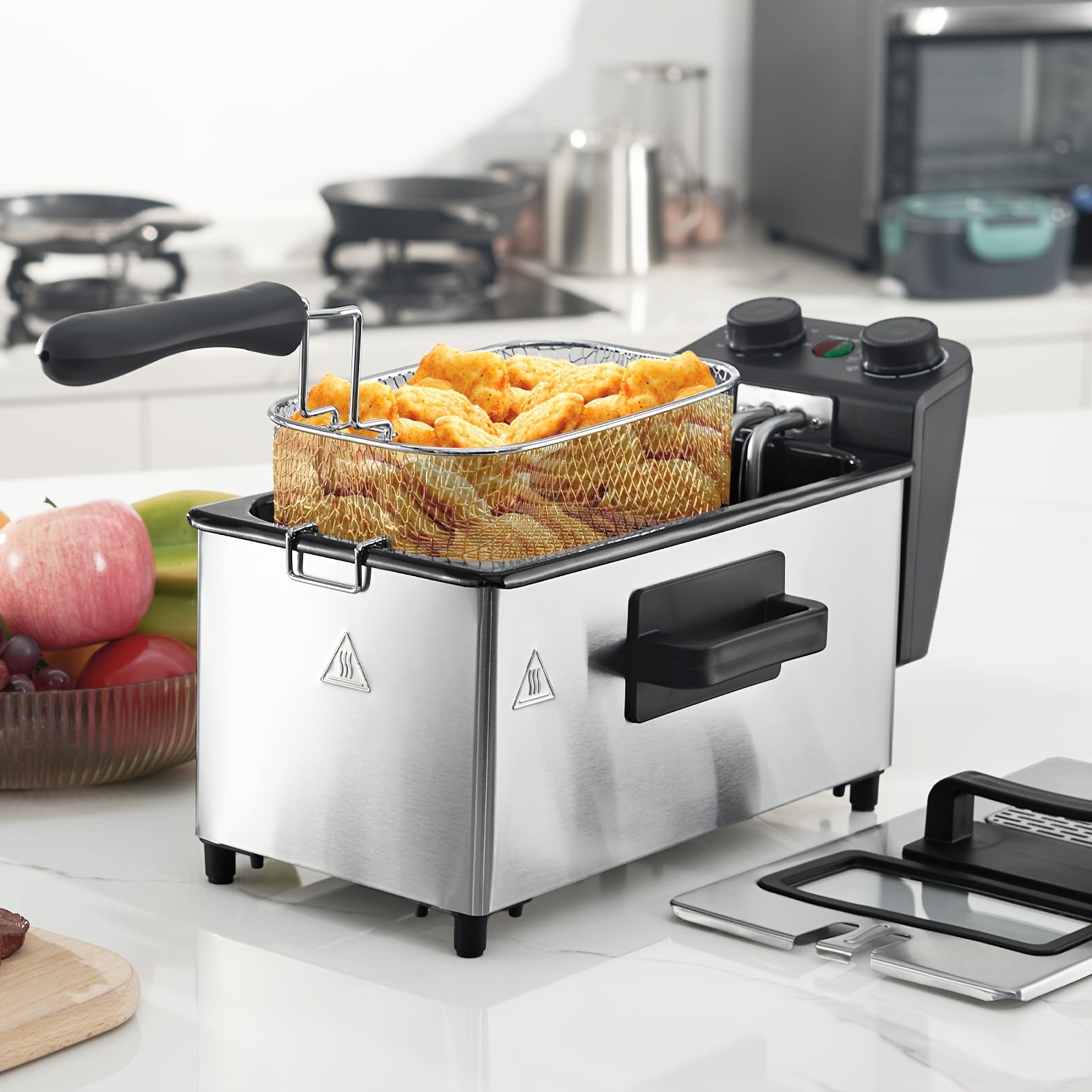 1700W Stainless Steel Electric Deep Fryer