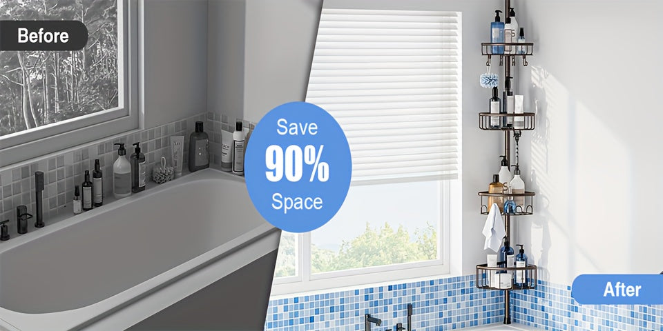 4-Tier Corner Shower Organizer