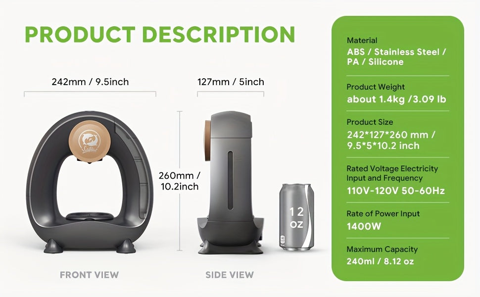 2-in-1 Single-Serve Coffee Maker