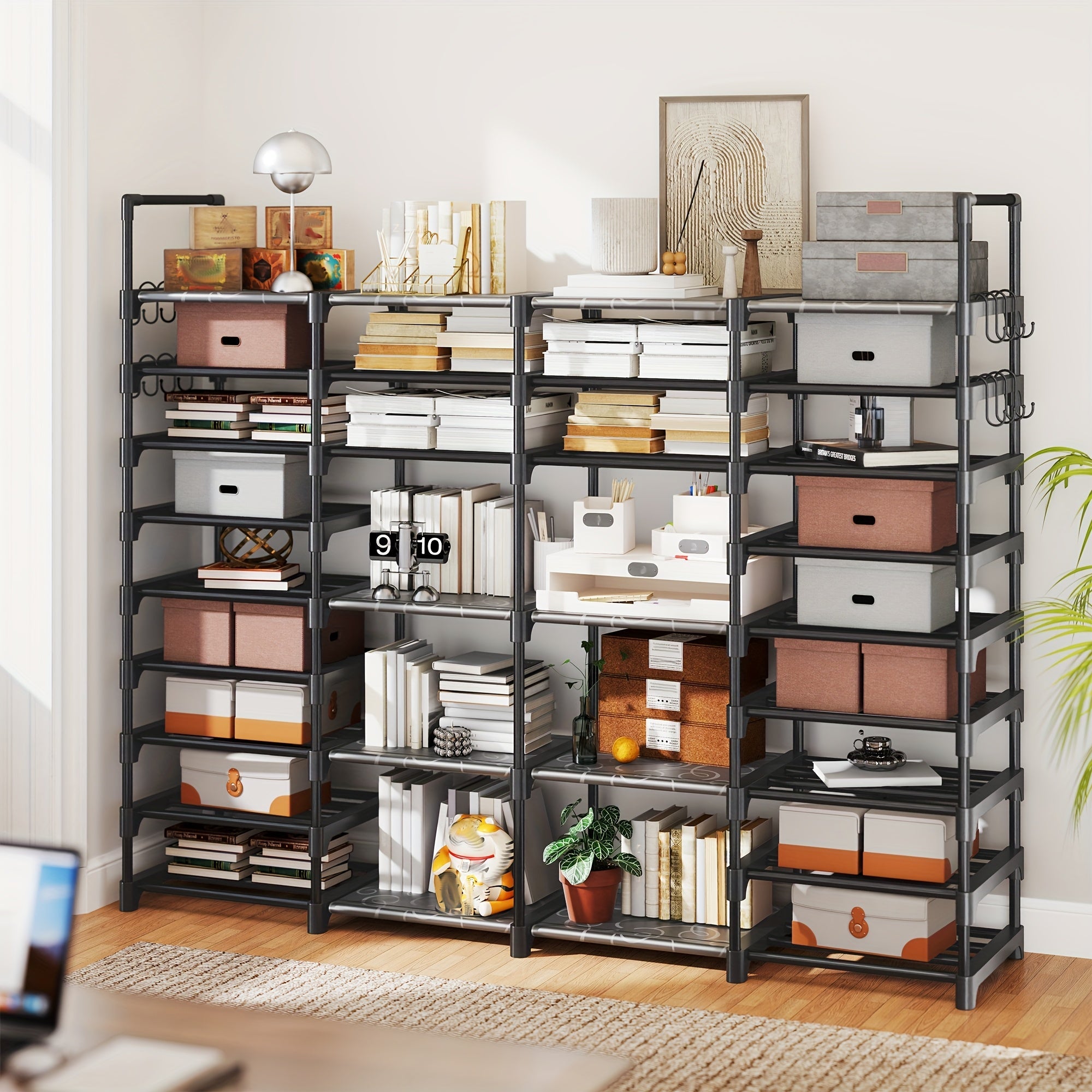 Stackable Shoe & Storage Shelf
