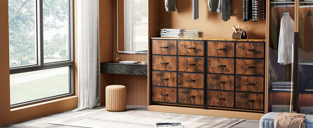8-Drawer Fabric Storage Dresser