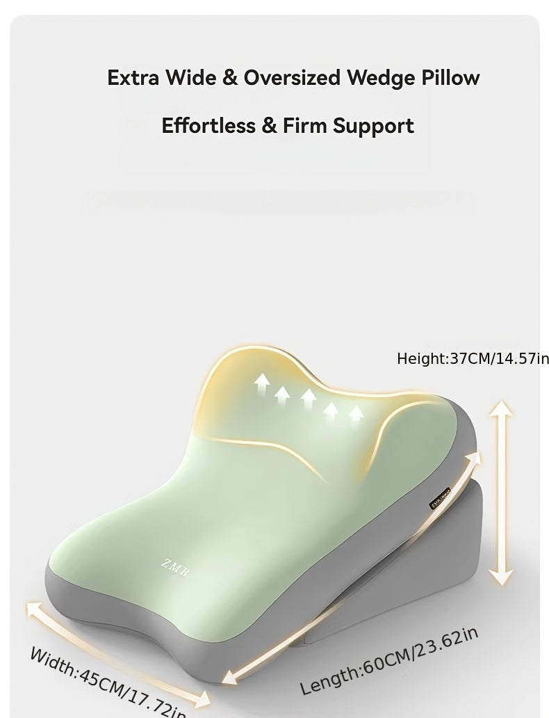 Adjustable Memory Foam Bed Wedge Pillow